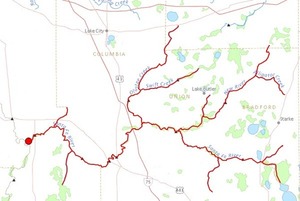 300x201 Santa Fe River, in Santa Fe and Itchetucknee Rivers, by John S. Quarterman, for WWALS.net, 25 June 2014