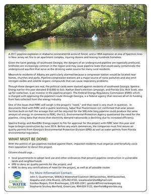300x388 DD#9 2014 Page 2 of 2, in GWC DD#9: Sabal Trail pipeline threatens Withlacoochee River and Floridan Aquifer, by Georgia Water Coalition, for WWALS.net, 22 October 2014