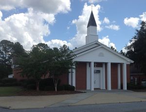 300x229 Riverside Church, in Alapaha River access at Riverside Church, by Bret Wagenhorst, 14 September 2014