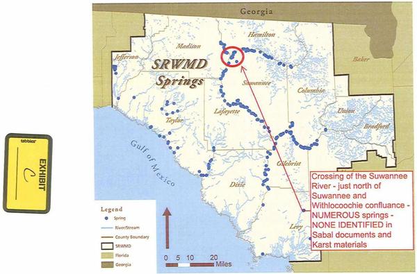 600x395 NUMEROUS springs, NONE IDENTIFIED, in TSE Plantation against Sabal Trail pipeline, by Thomas S. Edwards, Jr., for WWALS.net, 29 January 2015