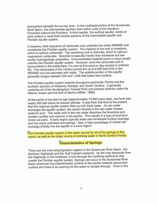 600x776 Floridan Aquifer is source for all springs and for drinking water, in TSE Plantation against Sabal Trail pipeline, by Thomas S. Edwards, Jr., for WWALS.net, 29 January 2015