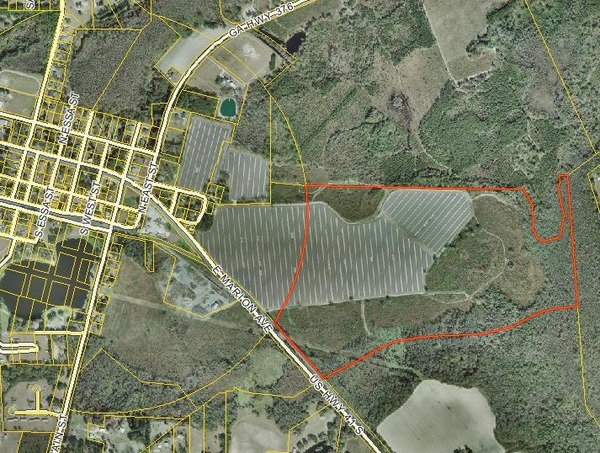 600x453 Lake Park aerial, in Cottonwood Ag Management in SW Echols County, by John S. Quarterman, for WWALS.net, 22 October 2014