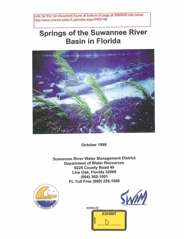 600x776 Springs of the Suwannee River Basin in Florida, in TSE Plantation against Sabal Trail pipeline, by Thomas S. Edwards, Jr., for WWALS.net, 29 January 2015