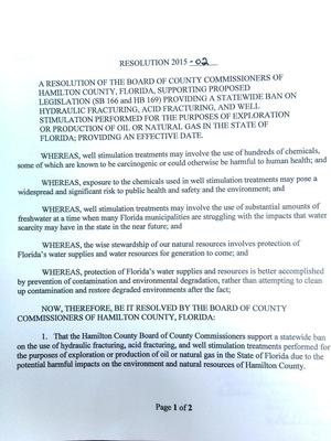 300x400 WHEREAS, in Resolution to ban fracking in Florida, by Hamilton County BOCC, for WWALS.net, 3 March 2015