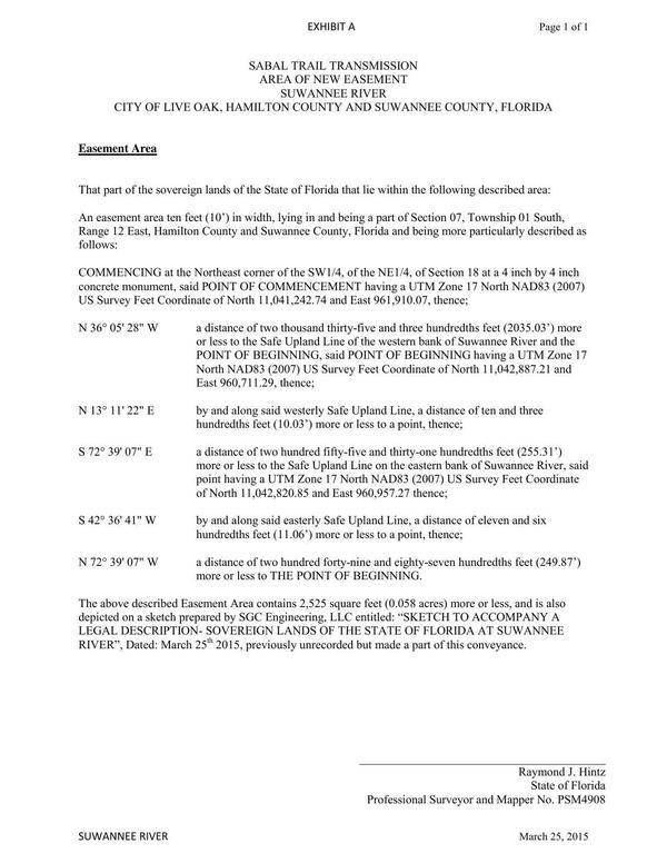 600x776 Easement area, in Suwannee River crossing, by Sabal Trail Transmission, for WWALS.net, 10 July 2015