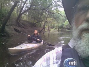 Boating upstream 30.8882561, -83.3236465