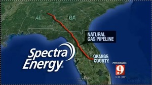 Spectra of Houston, TX and Sabal Trail pipeline AL,GA,FL