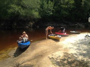 rest stop and a snack