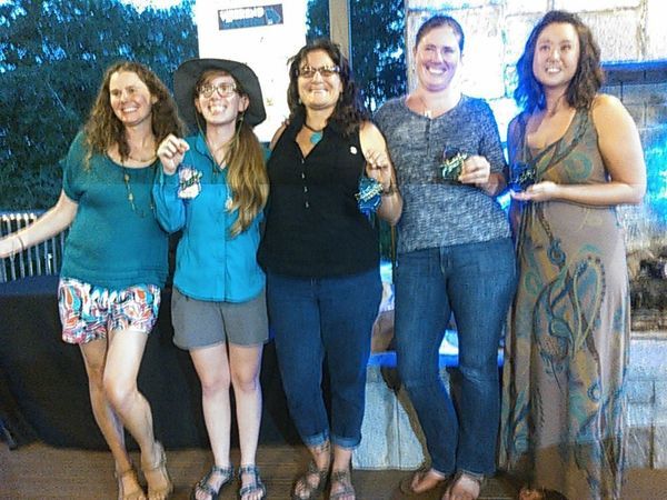 GRN, Mary Freund of Satilla Riverkeeper, Altamaha Riverkeeper Jen Hilburn, Savannah Riverkeeper Tonya Bonitatibus, Ogeechee Riverkeeper Emily Markesteyn
