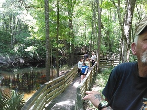 Walkway to the Falmouth Sink