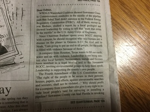 A company from Houston, Texas wants to fill our earth, water, and air with violence.