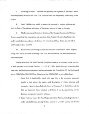 the Court GRANTS the Motion and hereby ORDERS and DECREES