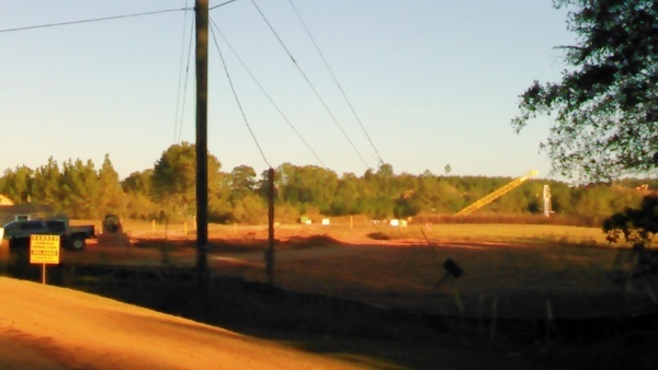 Construction end of Brick Plant Rd.,