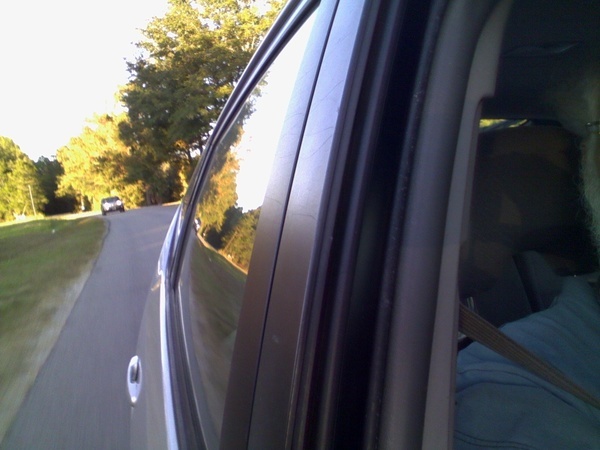 Truck passed 3 times and tailed us for miles,