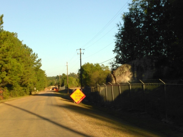 Utility Work 1500 feet, Brick Plant Rd.,