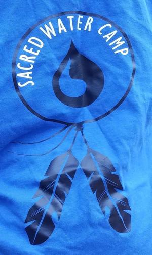 Sacred Water Camp logo closeup