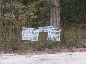 For Sale signs