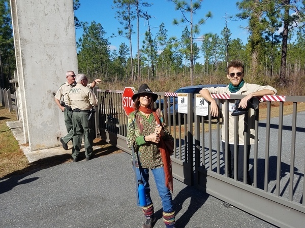 FWC, Laura Dailey, Dylan Hansen, SRSP closed gate,