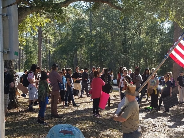 Stuck outside Suwannee River State Park,