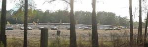 Sabal Trail pipe going into the ground, 30.3841030, -83.1753430