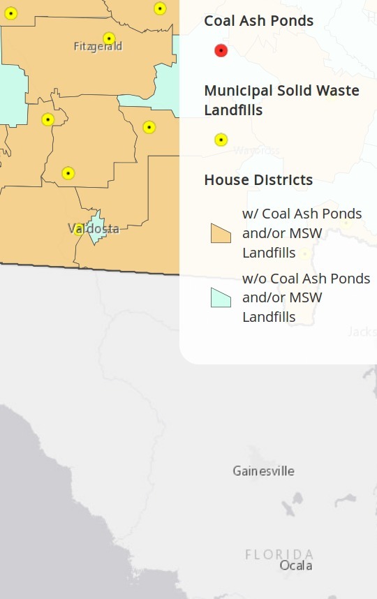 Landfills Map