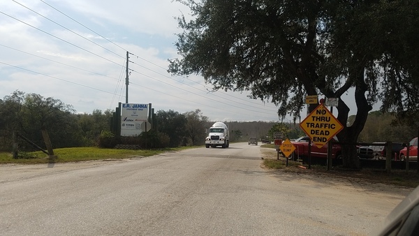 Concreted pipe in, tanker truck out