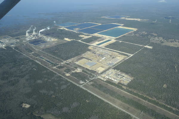 Duke natural gas and nuclear plants, Crystal River, FL,