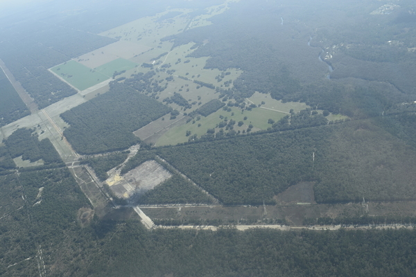 SE across Dunnellon Compressor Station,