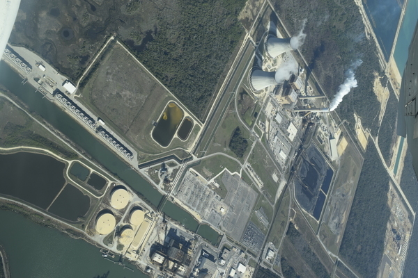 E. across Duke nuke and coal to natural gas and end of Sabal Trail Citrust County Line,