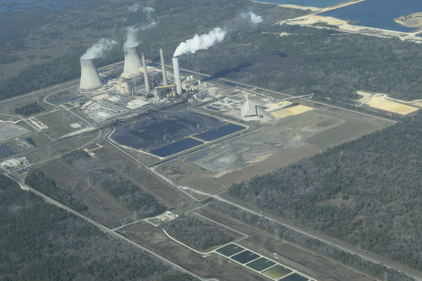 Duke nuke and coal plant, Crystal River, FL,