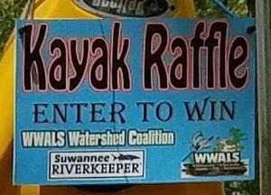 Raffle sign