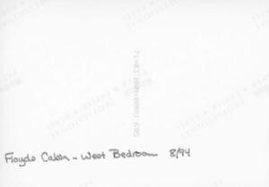 [Floyd's Cabin West Bedroom 8/94 (back)]