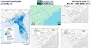 [Does the Floridan Aquifer include Columbia, SC? Apparently not. Nor the Tertiary sand aquifer.]