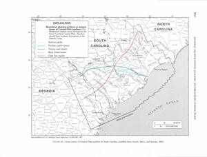 [Boundaries showing northern or western extent of Coastal Plain Aquifers, 1996-01-01, --Walter R. Aucott, USGS PROFESSIONAL PAPER 1410-E]