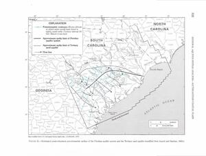 [Potentiometric Contours; Contour interval 50 feet, 1996-01-01, --Walter R. Aucott, USGS PROFESSIONAL PAPER 1410-E]