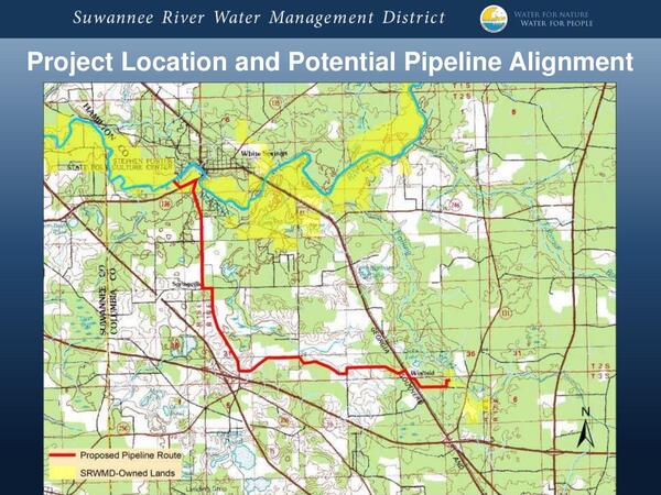 Project Location and Potential Pipeline Alignment