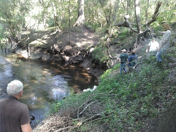 [Gretchen across the Dead River]