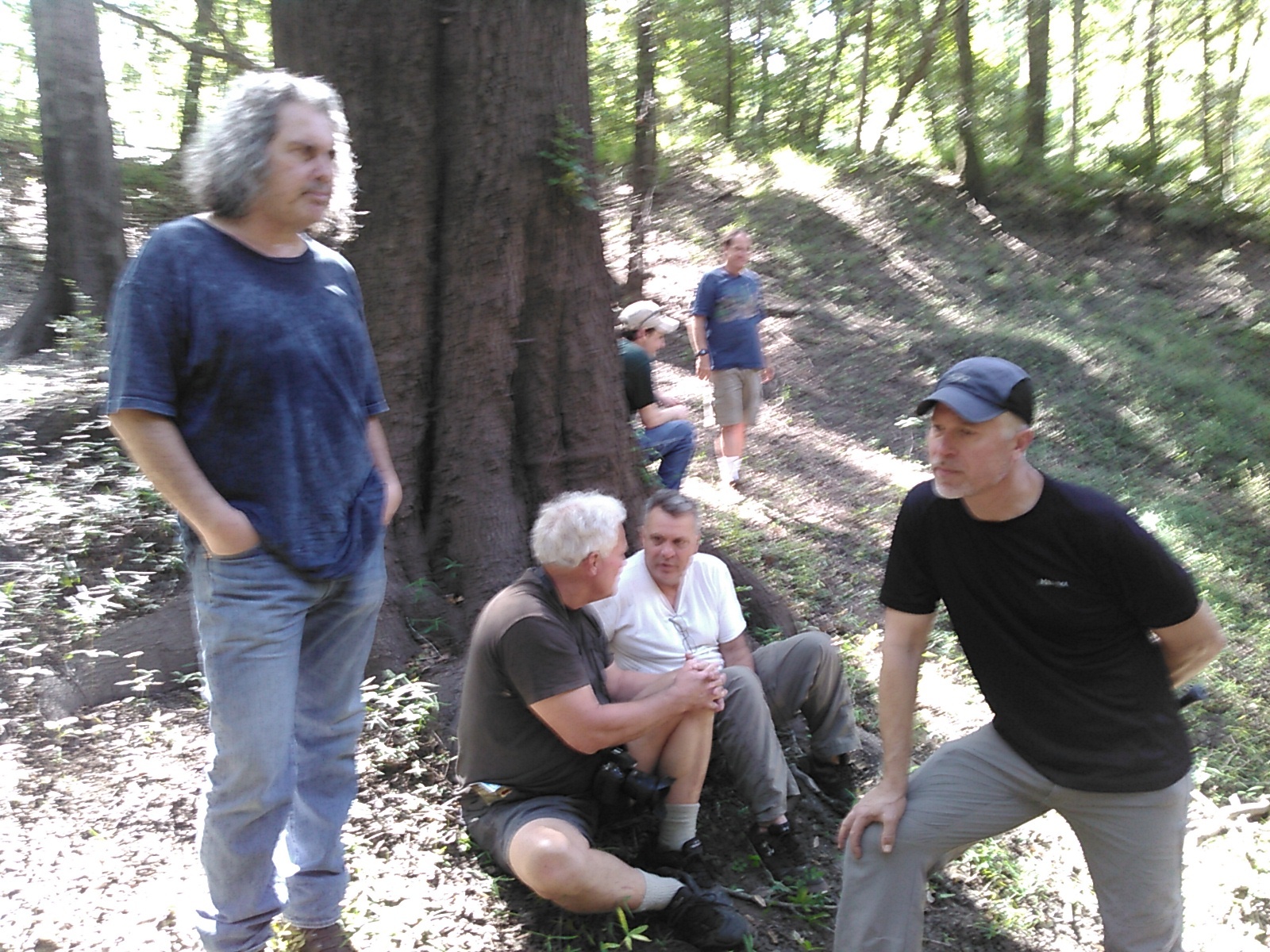 VSU Geology Prof. Can Denizman with FDEP & SRWMD people