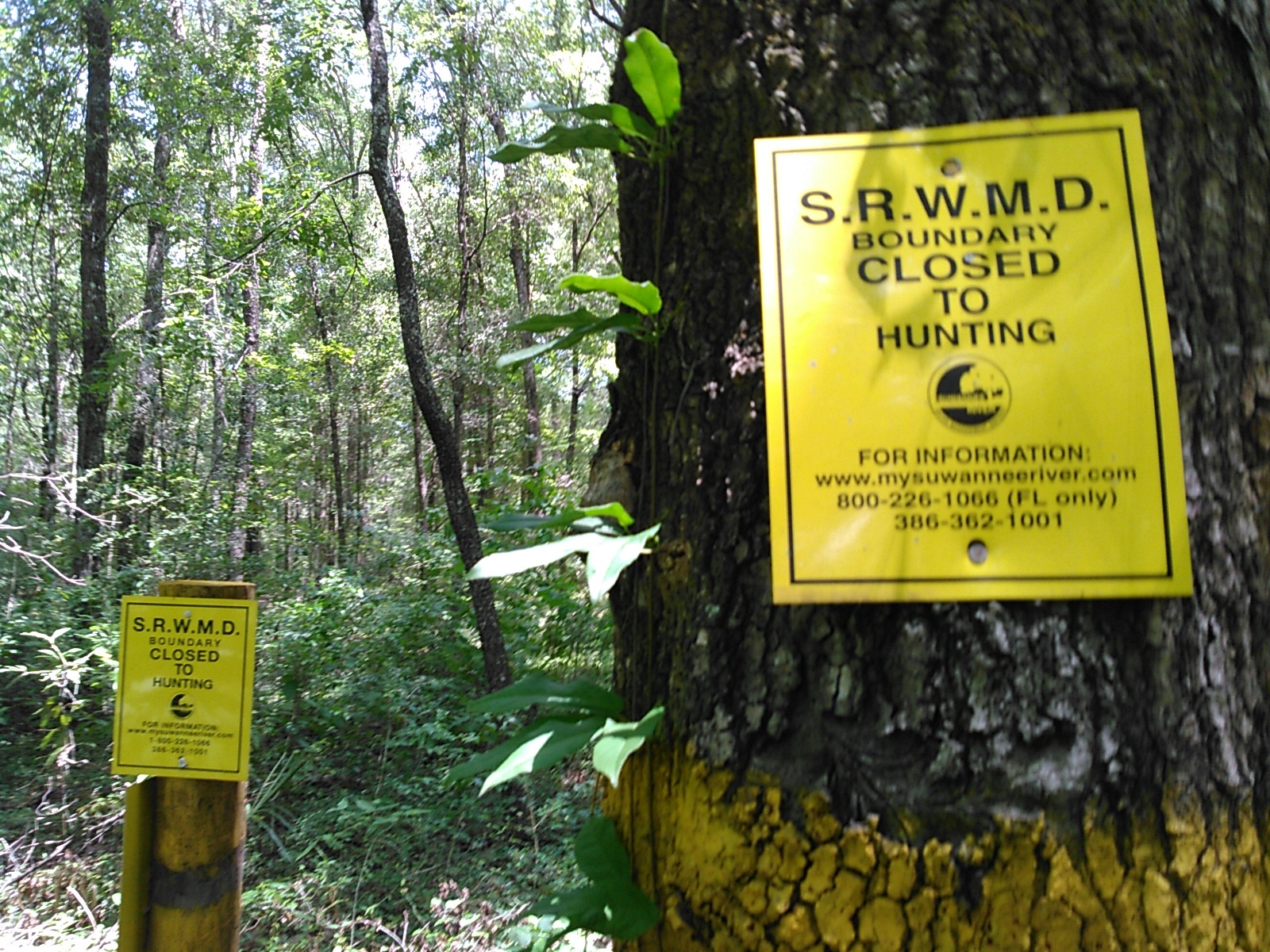 SRWMD Boundary, Closed to Hunting