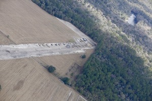 [Drill site, SRSP, and Suwannee River, 30.410338, -83.171660]