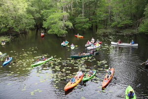 [On the water]