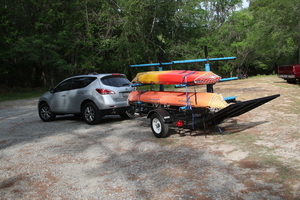 [Couple more kayaks]