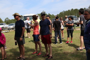 [Gretchen and the food line]