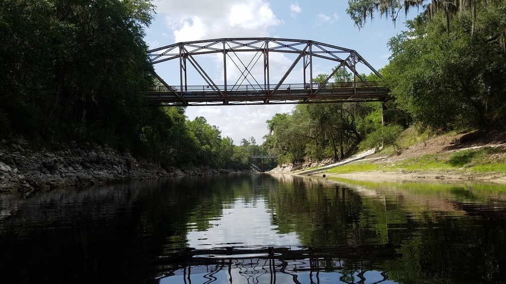 Reflections of Bridges, 93rd Drive and US 129, 2017:05:20 15:32:39, 30.3947610, -82.9353479 --jsq for WWALS