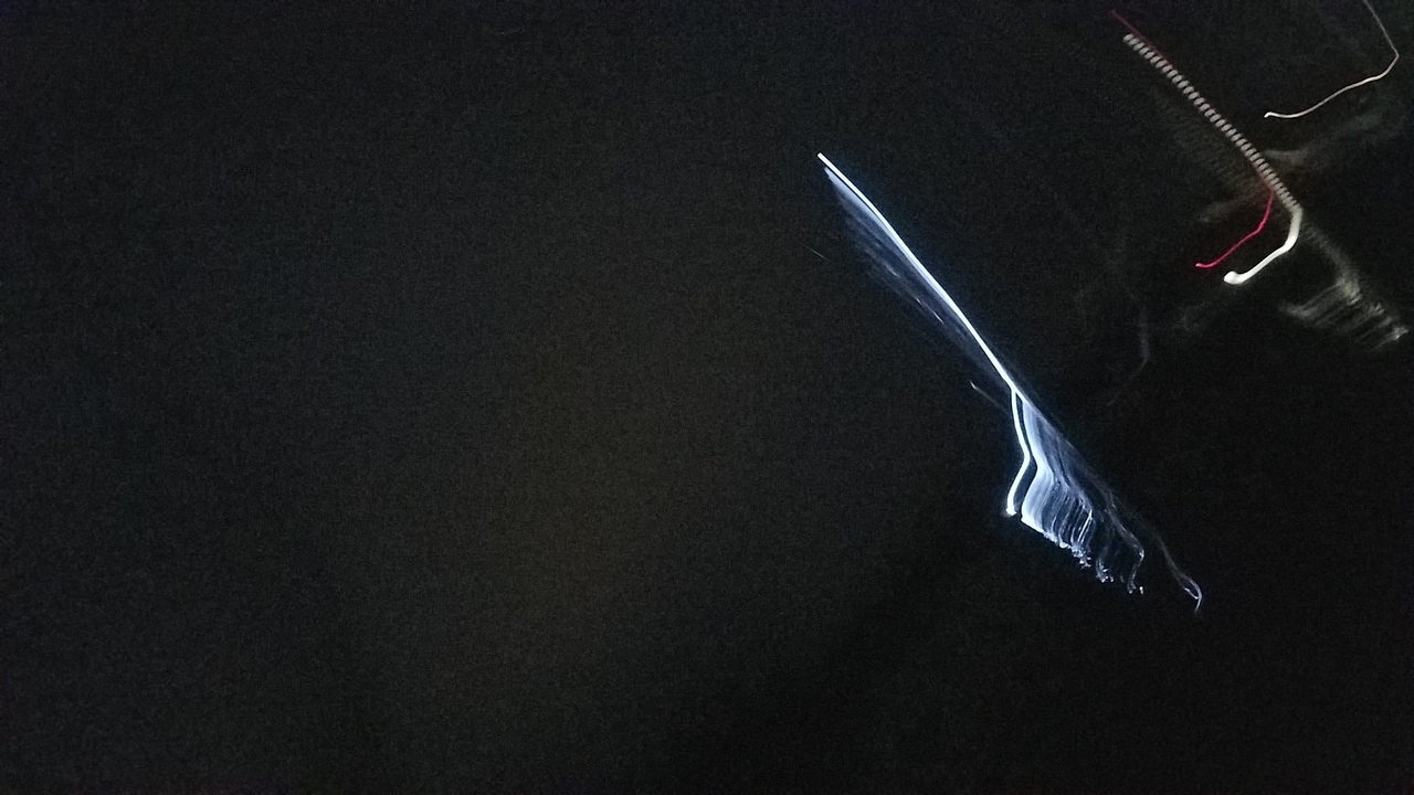 Lots of pictures of lights with moving camera