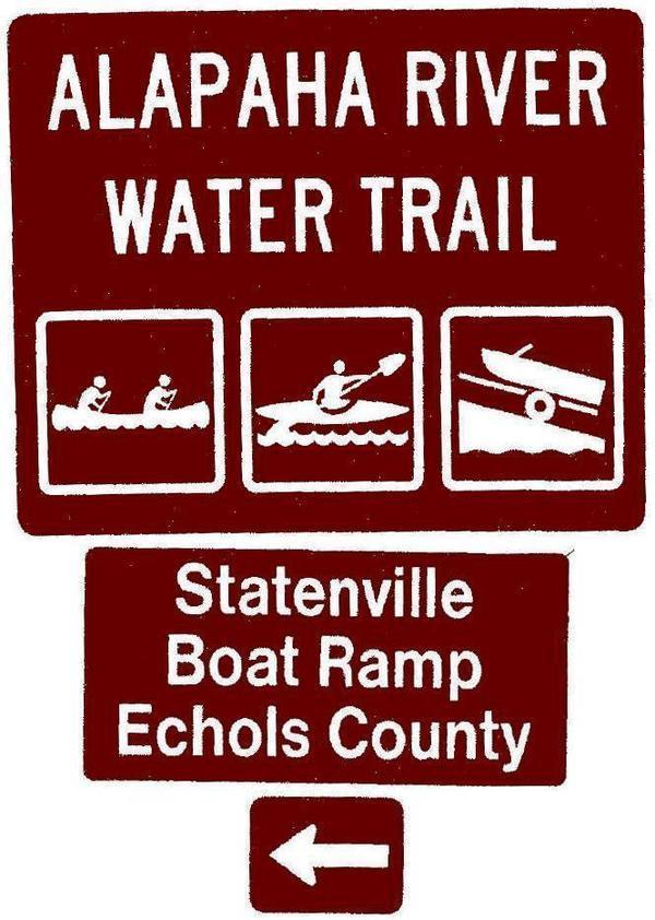 Statenville Boat Ramp, Echols County, Left
