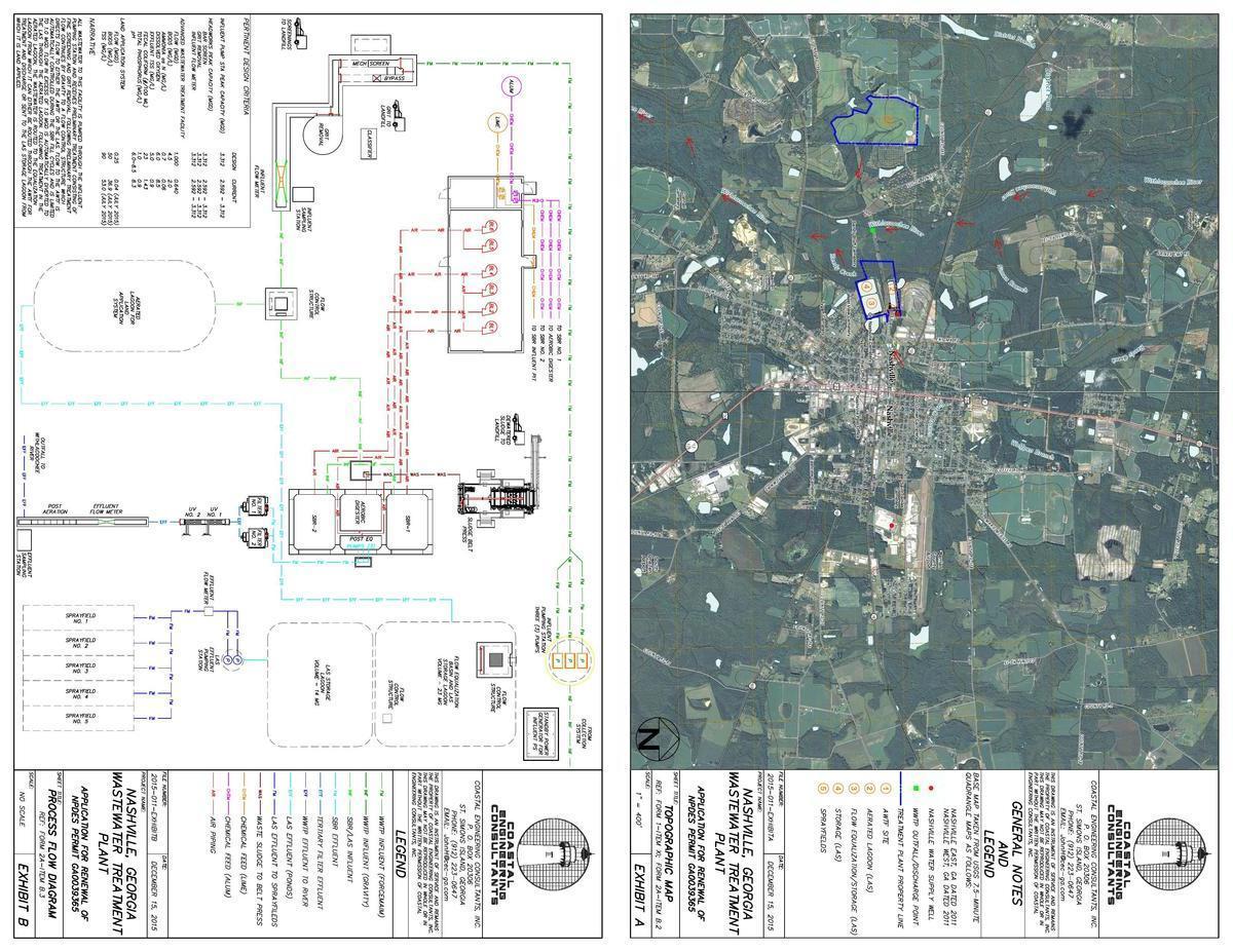 [Location Map and Process Flow]