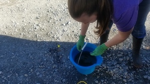 [2. Get 5 ml river water from the bucket]