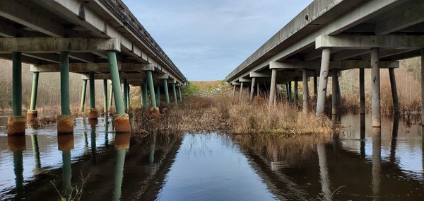 Bridge looking west