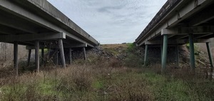 [Bridge looking east]